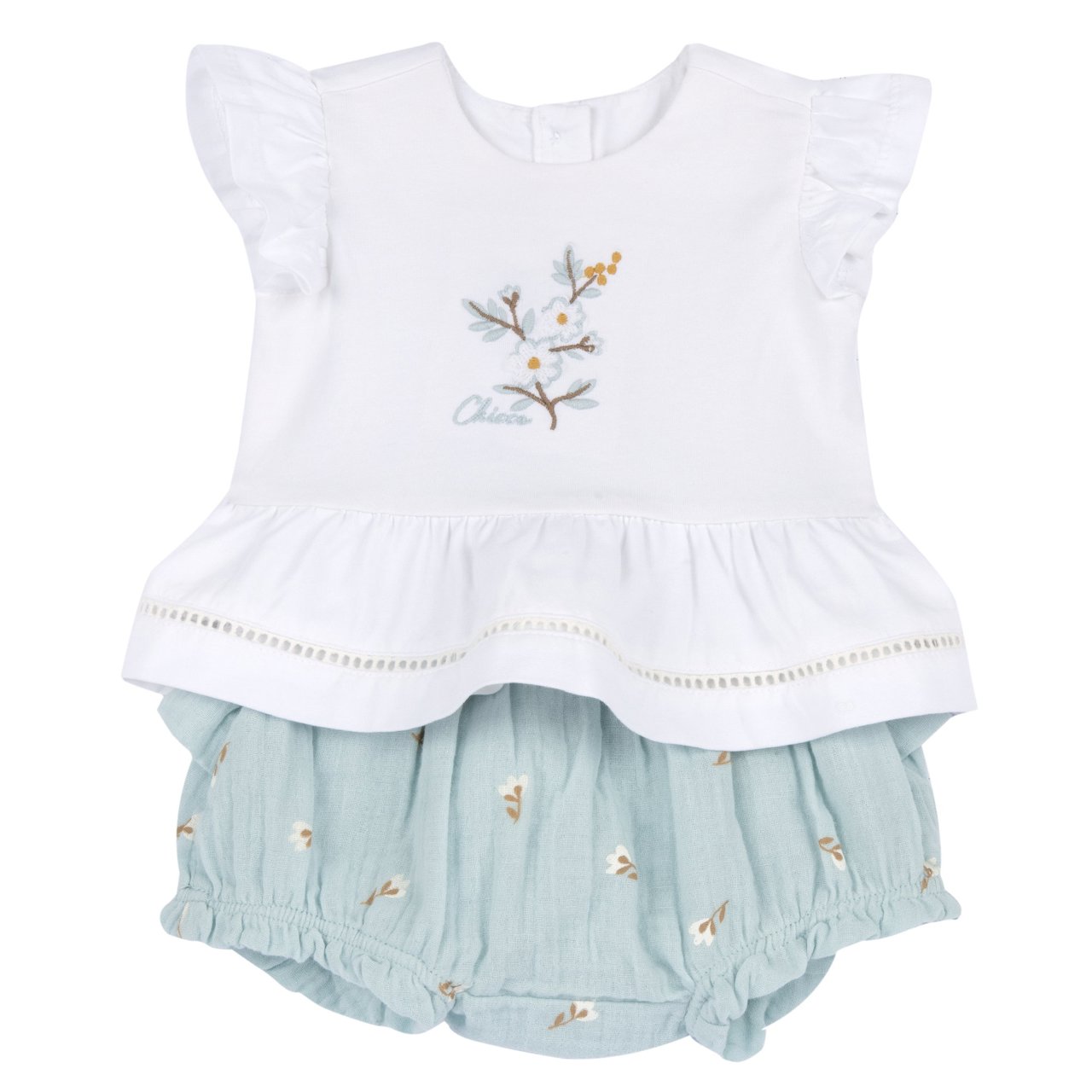 Completo maglietta manica corta con pantaloni corti Chicco - 0