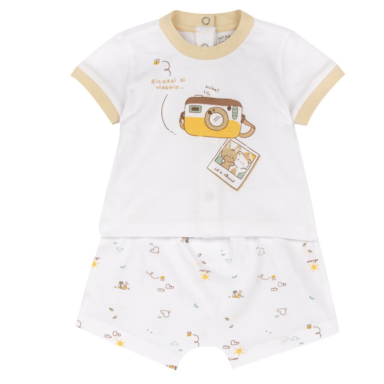 Completo maglietta e pantaloni corti Chicco - 0