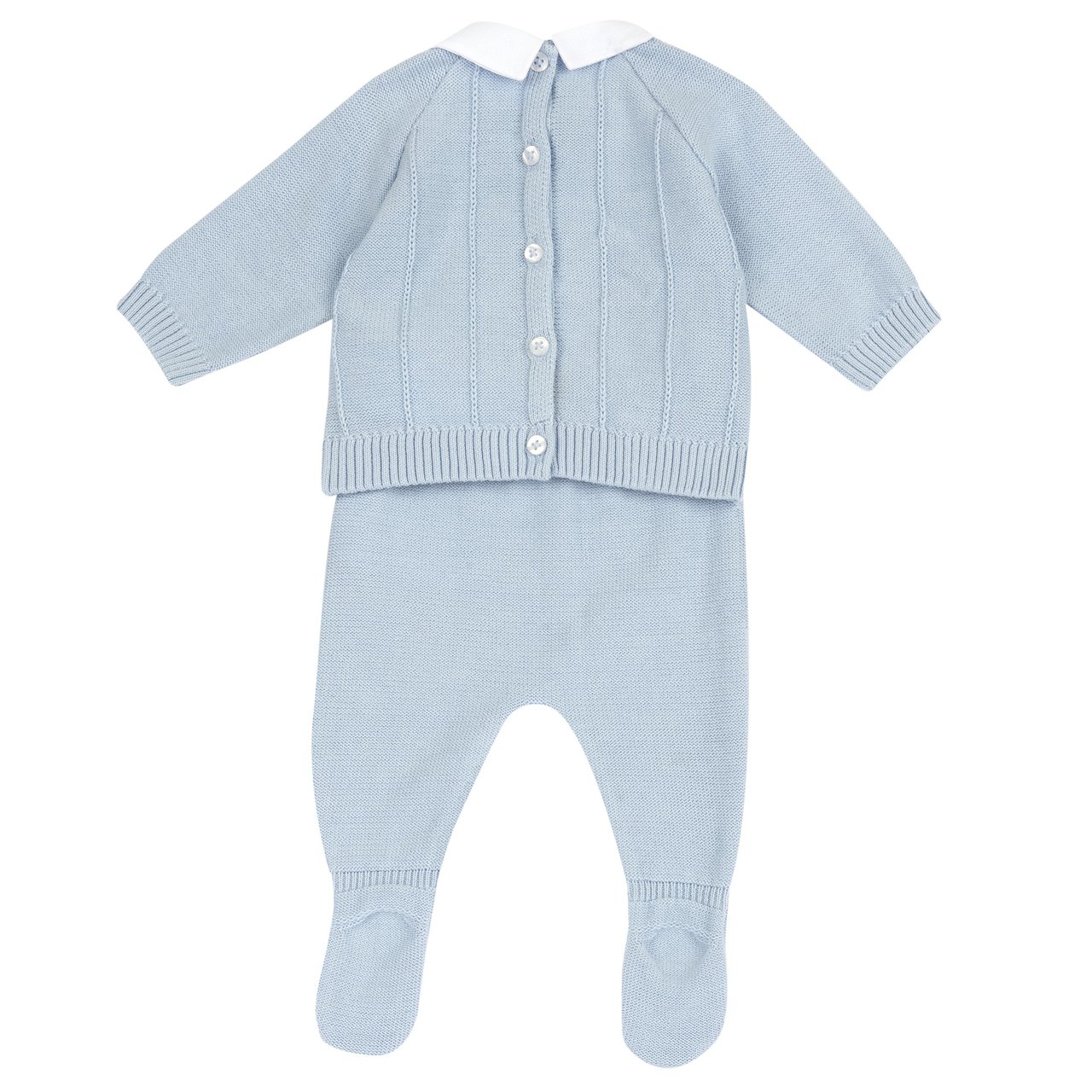 Completo maglia e pantaloni con piedini Chicco - 1