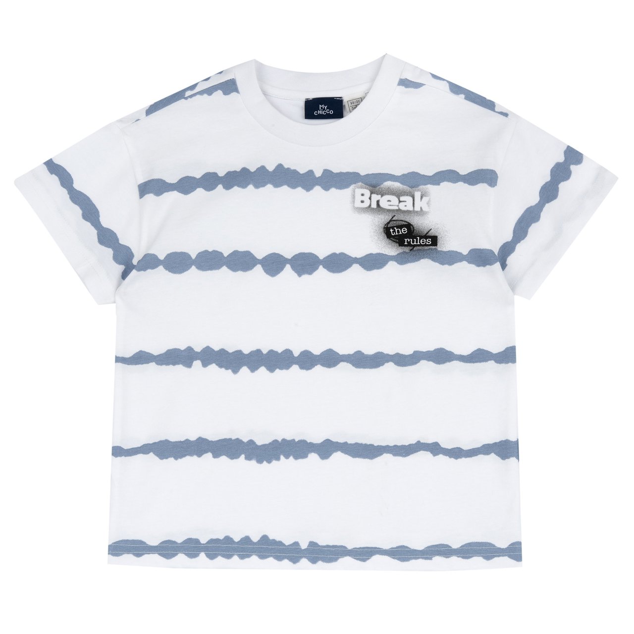 Gestreept T-shirt met korte mouwen Chicco - 0