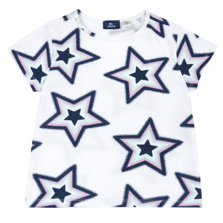 Maglietta manica corta stampata