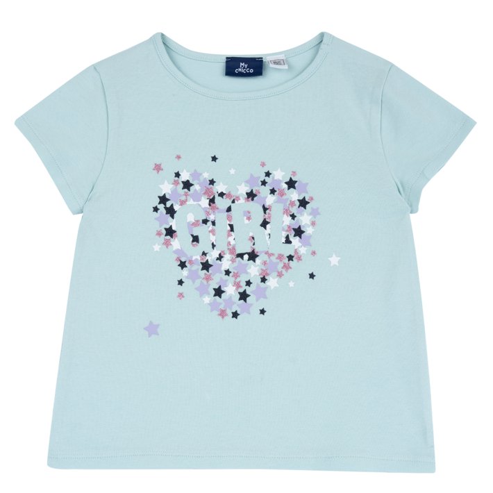 Maglietta manica corta stampata