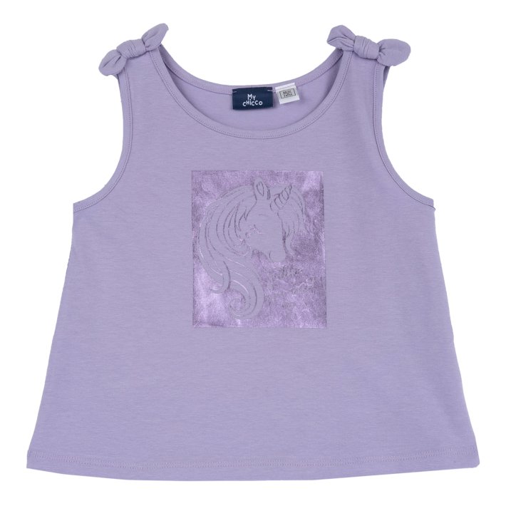 Canotta con fiocchetti