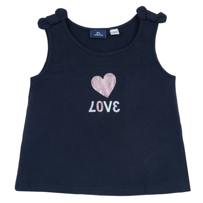 Canotta con fiocchetti