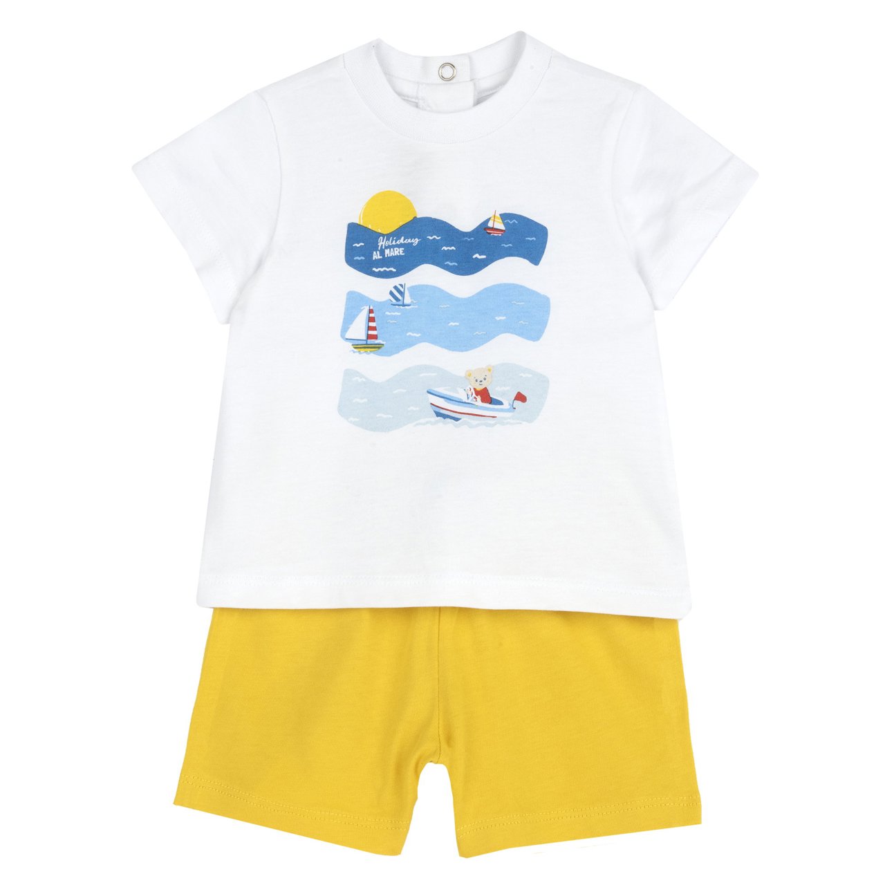 Ensemble t-shirt &agrave; manches courtes et short Chicco - 0