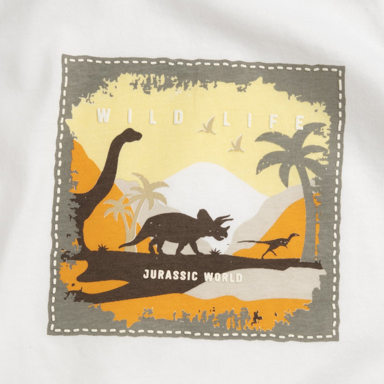 T-shirt met dinosaurus en korte mouwen Chicco - 2