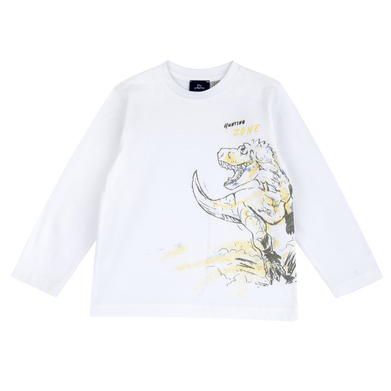 T-shirt dinosaure &agrave; manches longues Chicco - 0