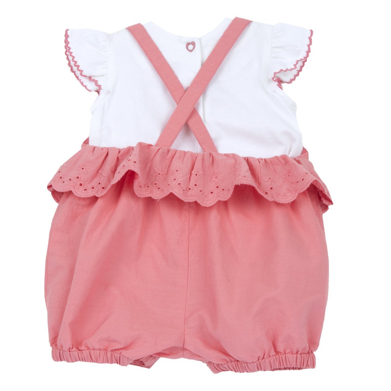 Conjunto de camiseta de manga corta con peto corto Chicco - 1