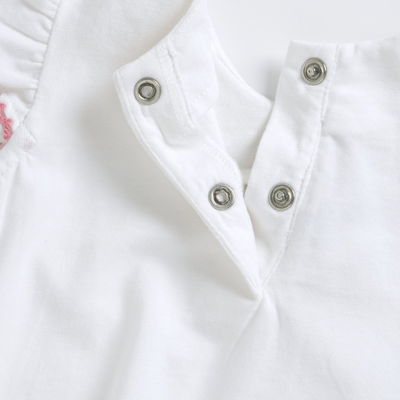 Conjunto de camiseta de manga corta con peto corto Chicco - 4