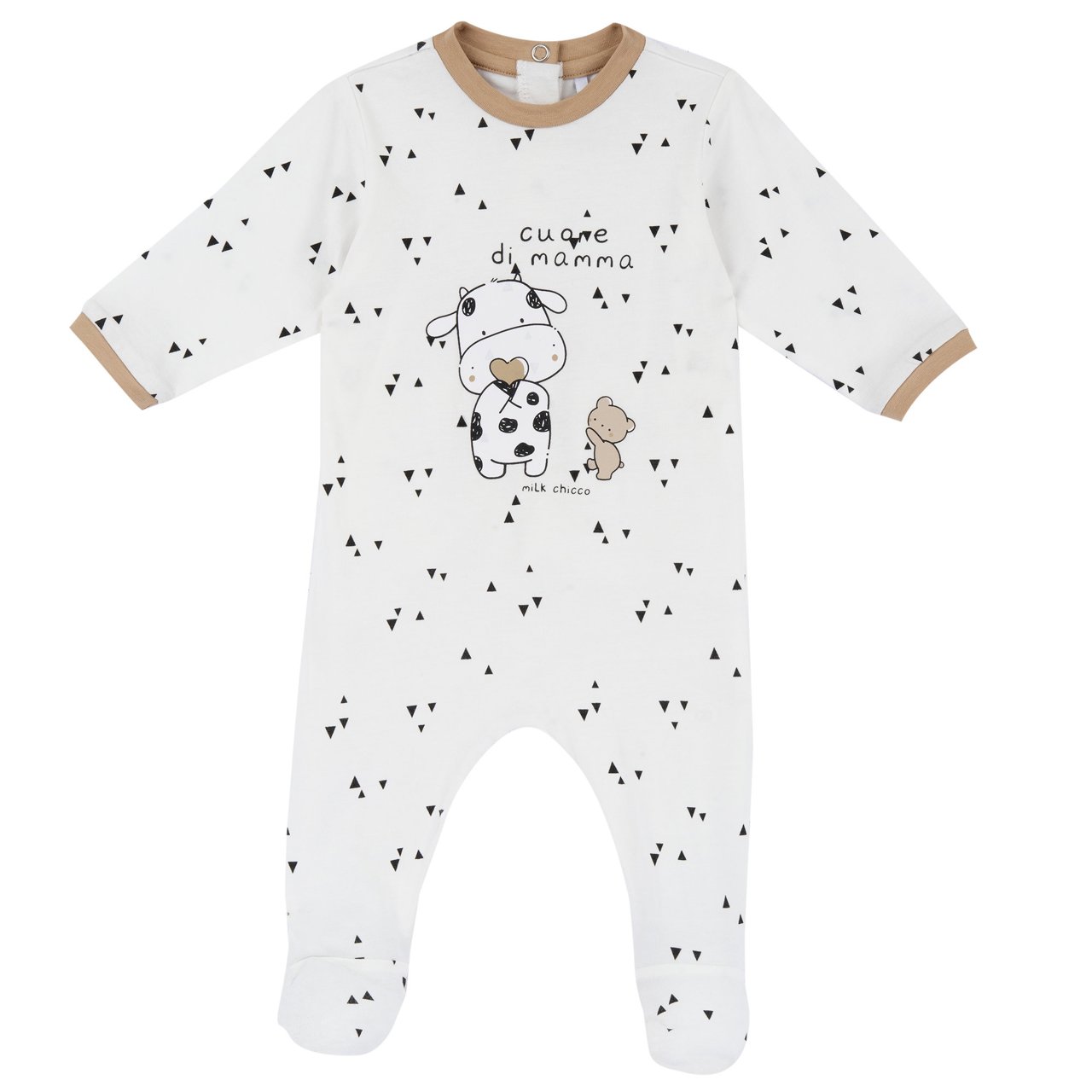 Tutina girocollo aperta dietro Chicco - 0