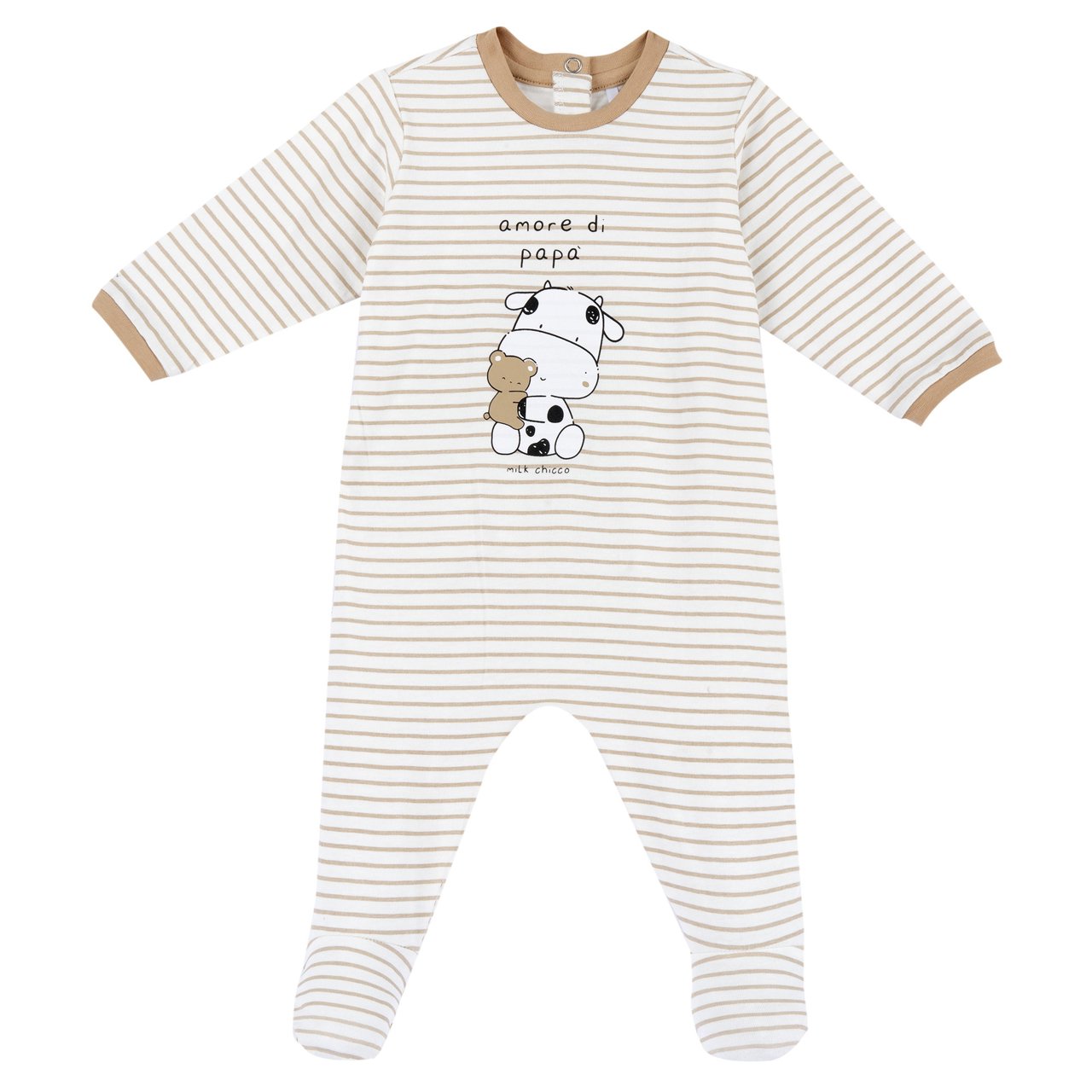 Tutina girocollo aperta dietro Chicco - 0