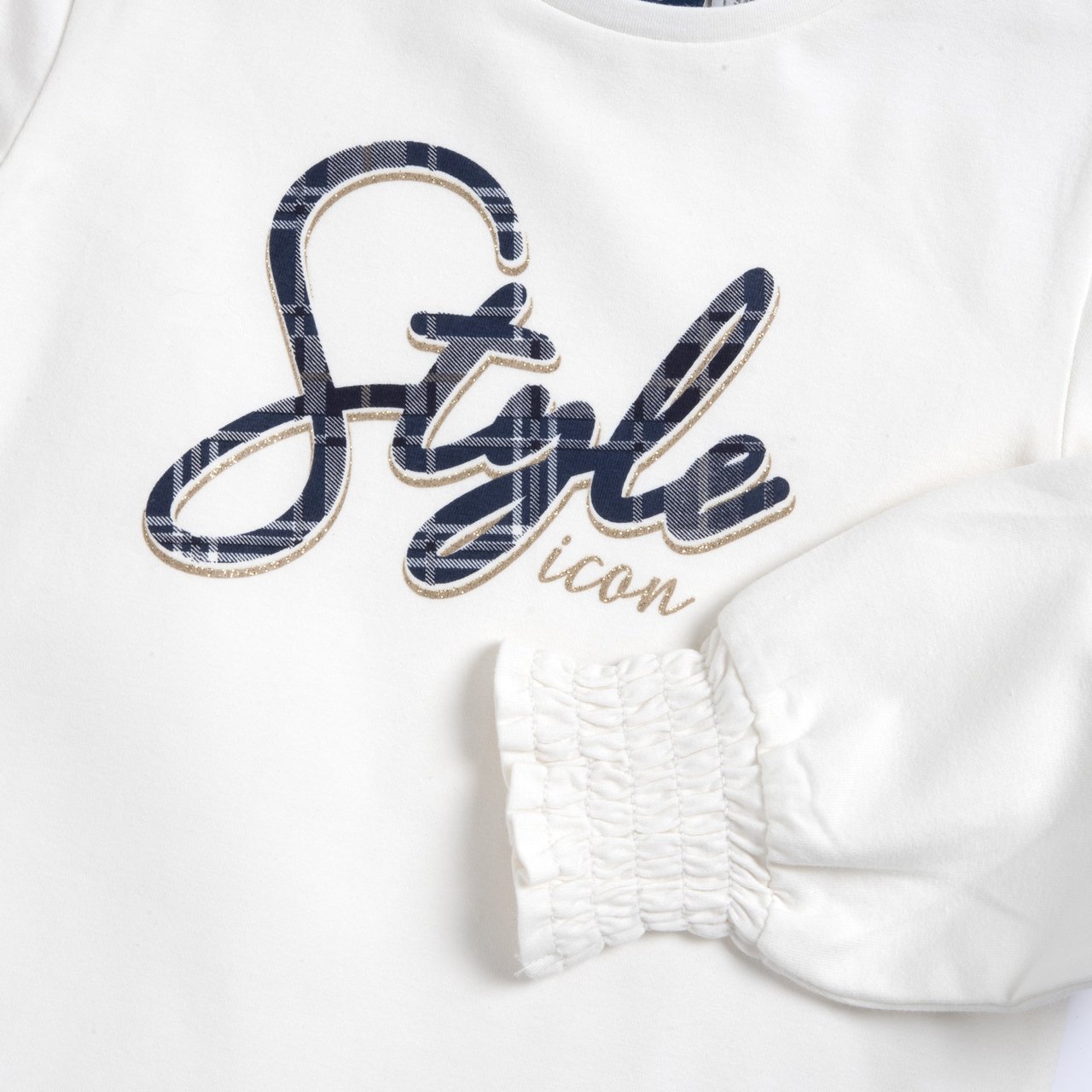 Camisola de Manga Comprida Branca "Style Icon" Chicco - 2