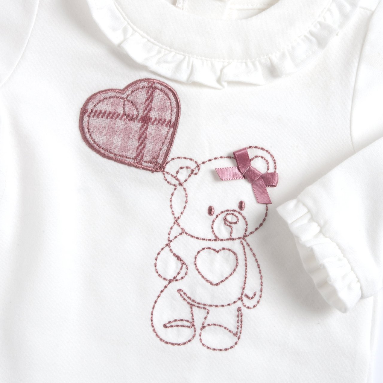 Camiseta Blanca con Osito Chicco - 2
