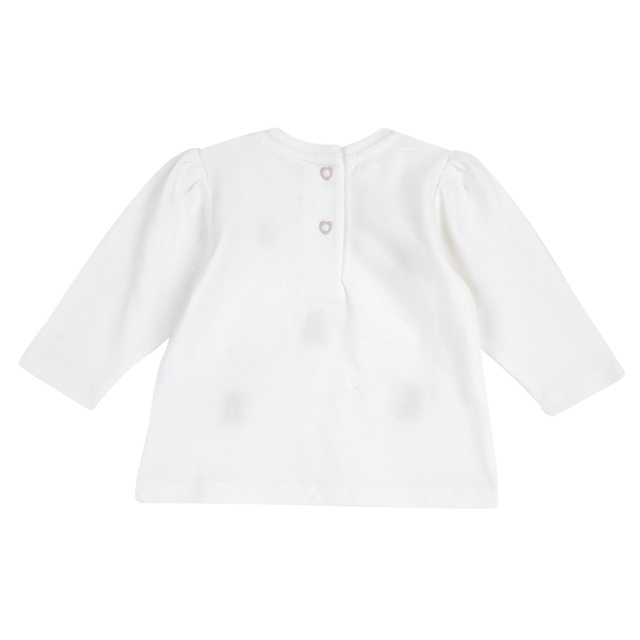 Camiseta Blanca con Ositos Bordados Chicco - 1