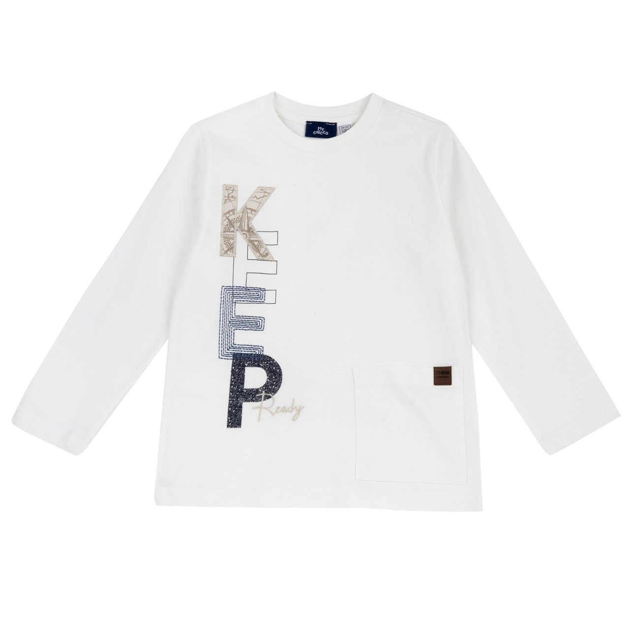 Camiseta Blanca "Keep" Chicco - 0