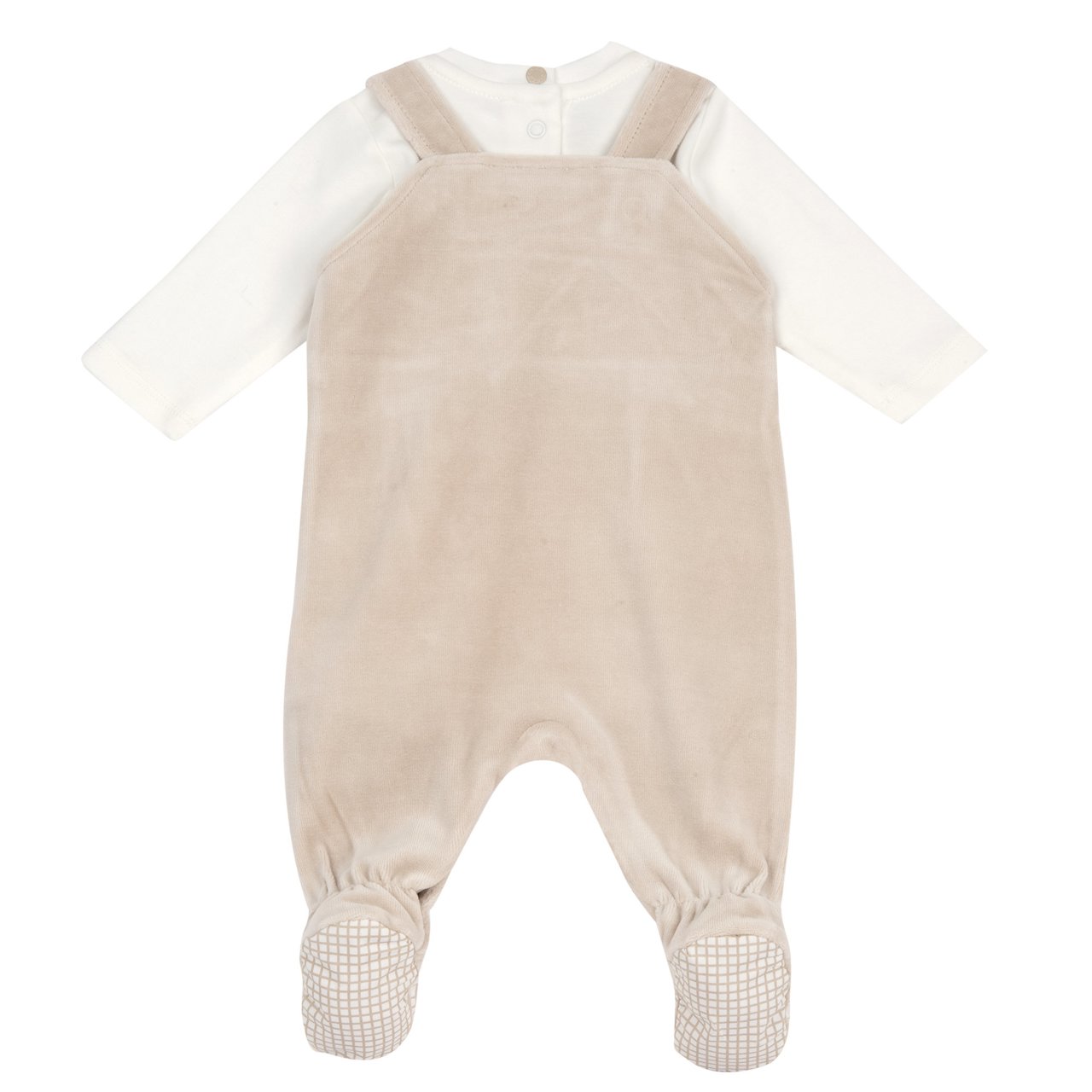Conjunto con Body Blanco y Peto Largo con Erizos  Chicco - 1