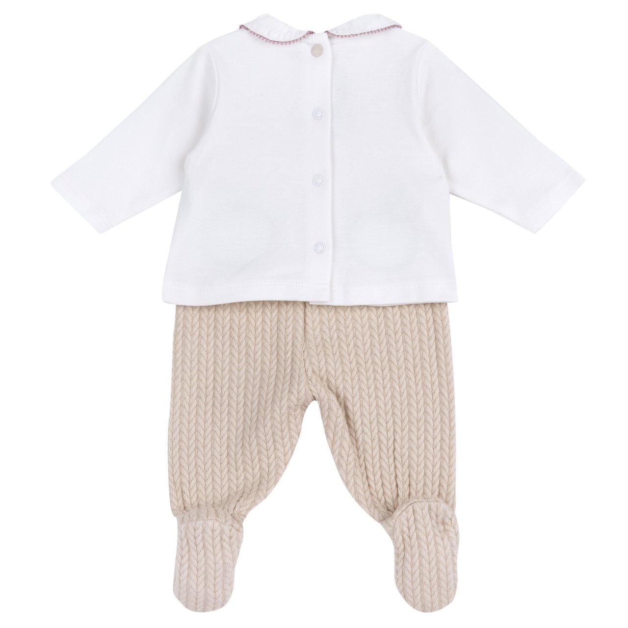 Completo maglia e pantaloni con piedini Chicco - 1