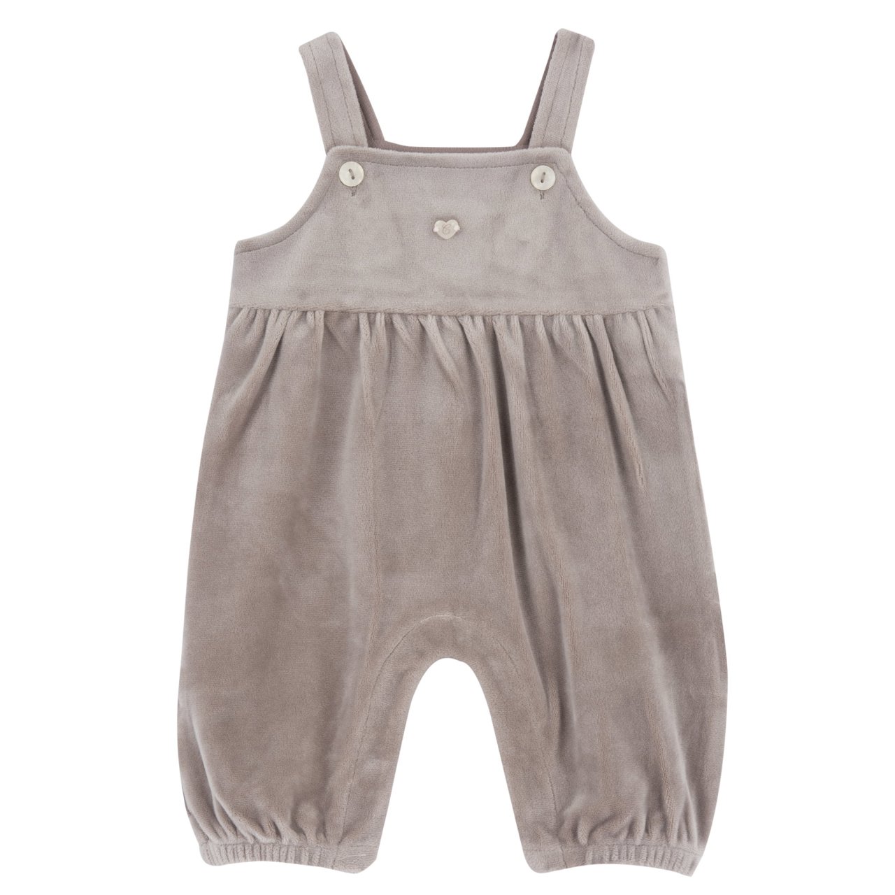 Conjunto de Body con Ositos y Peto Largo Beige Chicco - 5