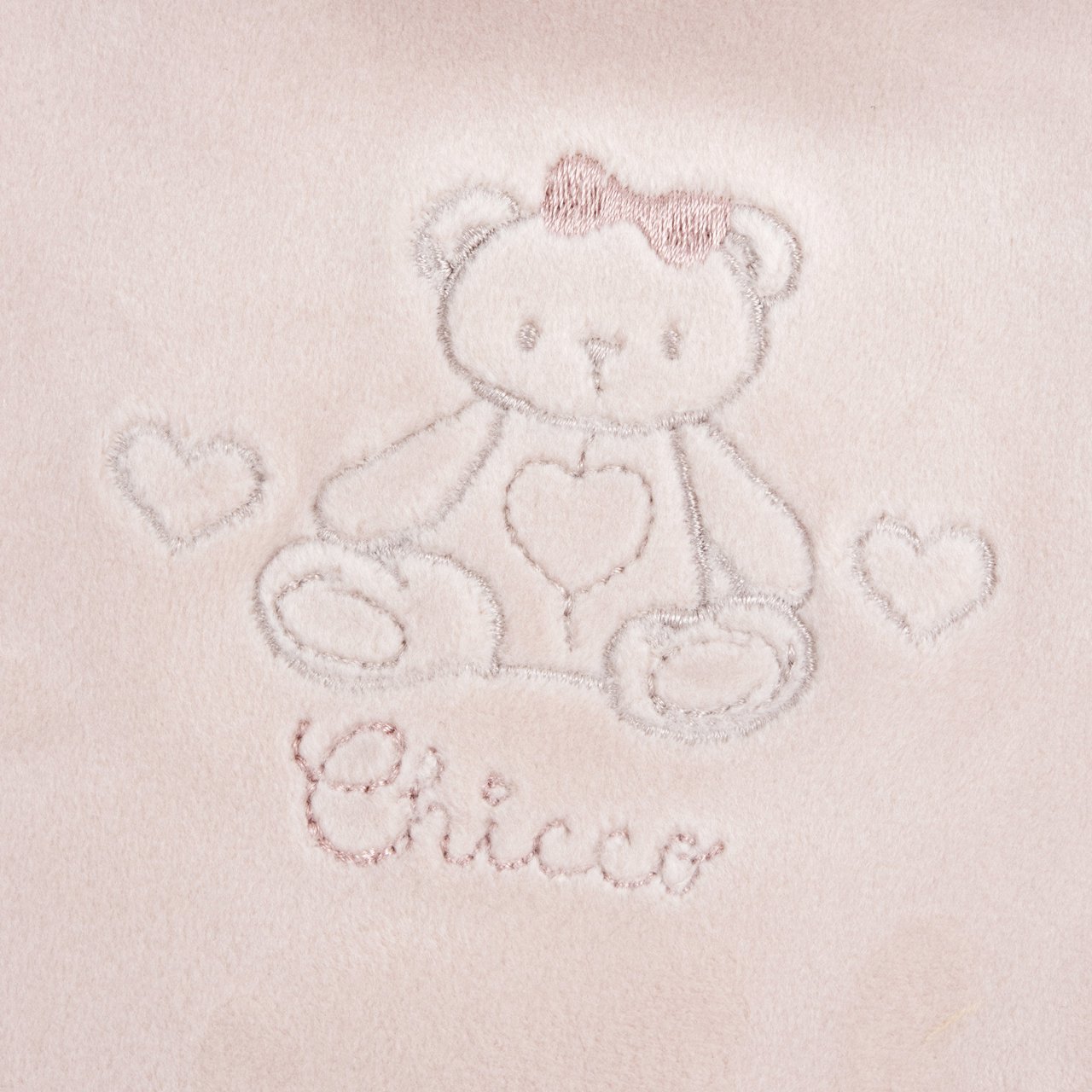 Babero Rosa con Osito Chicco - 2