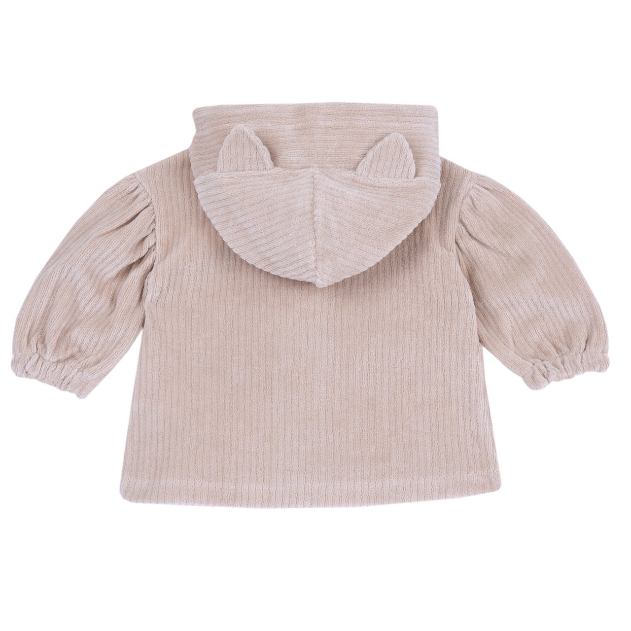 Cardigan con zip e cappuccio Chicco - 1