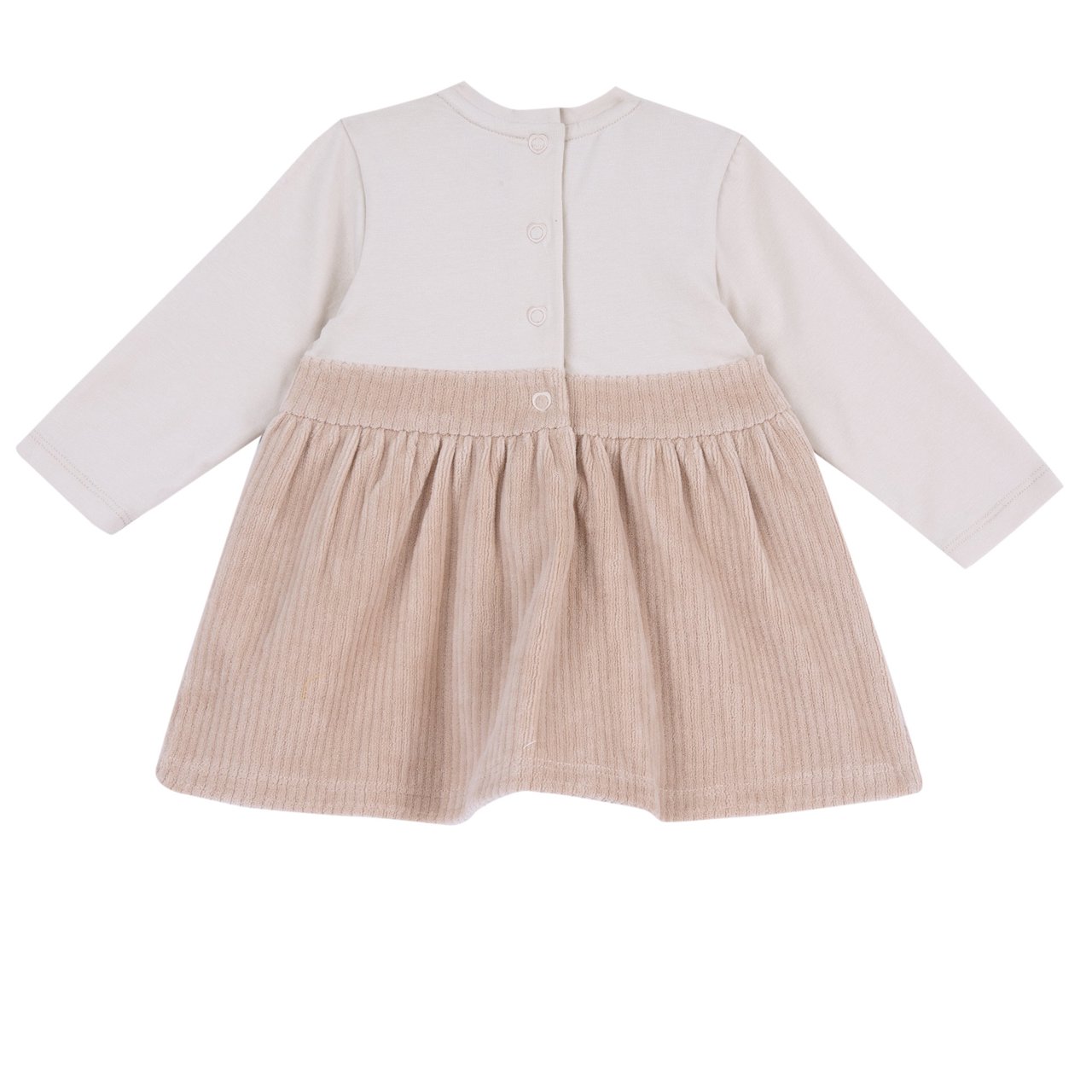 Vestido com Efeito Jardineiras Chicco - 1