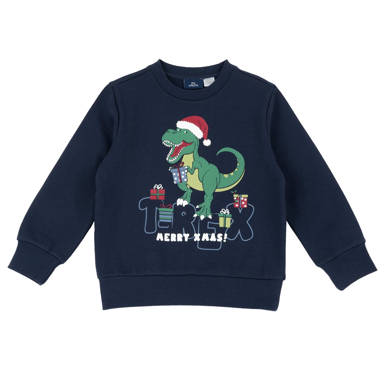 Felpa Dinosauro Natale Chicco - 0
