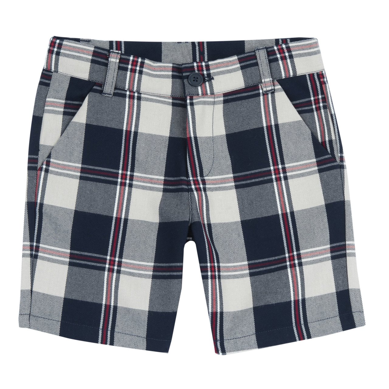 Pantalones Cortos a Cuadros Chicco - 0