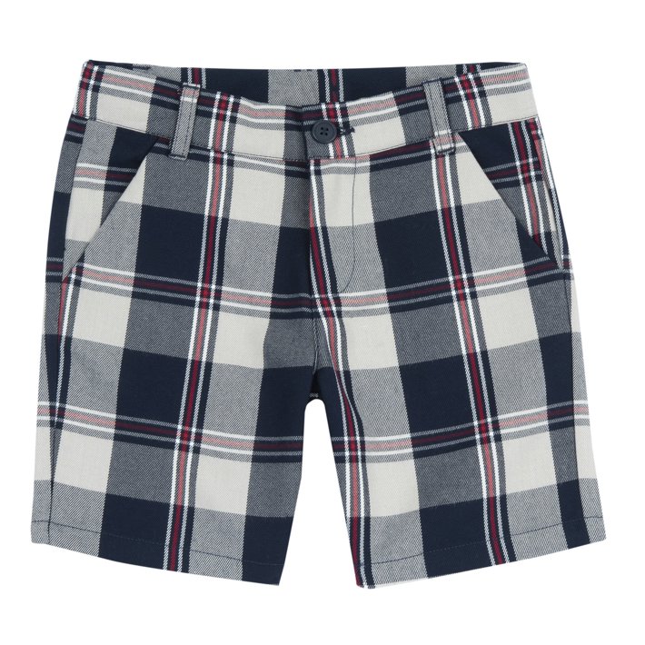 Pantalones Cortos a Cuadros