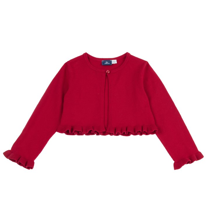 Chaqueta de Punto Roja