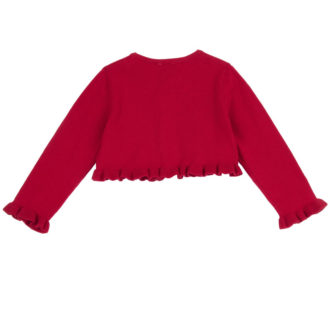 Chaqueta de Punto Roja Chicco - 1