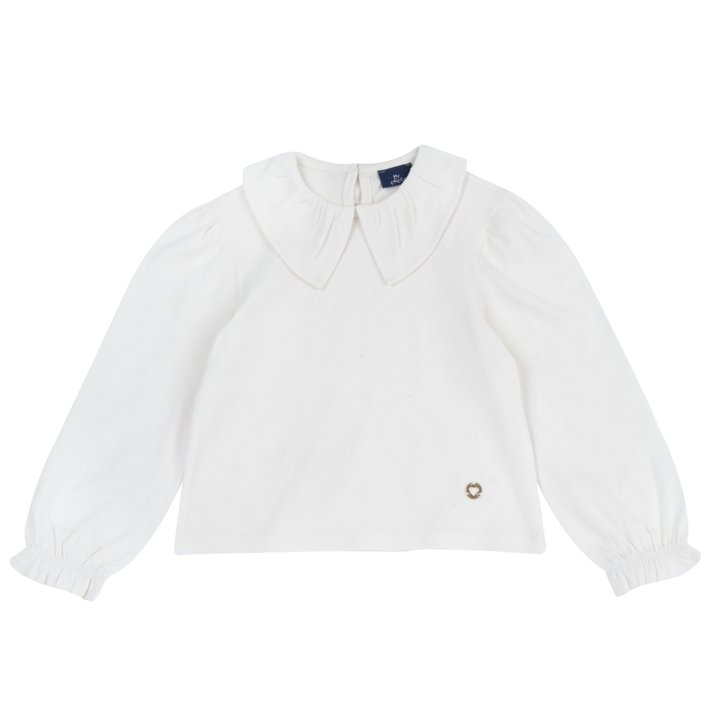 Camiseta Blanca con Cuello