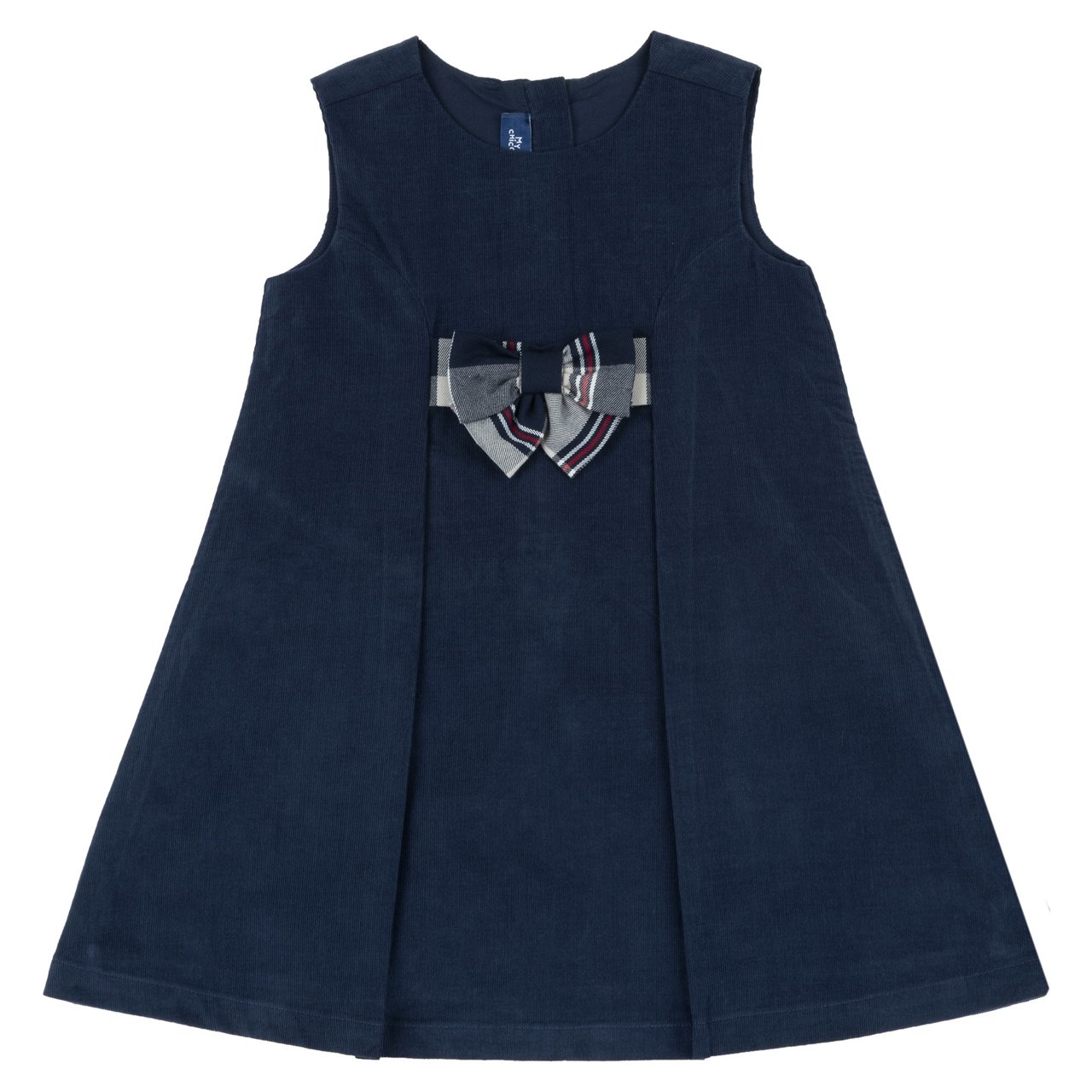 Vestido Azul Oscuro con Lazo Chicco - 0