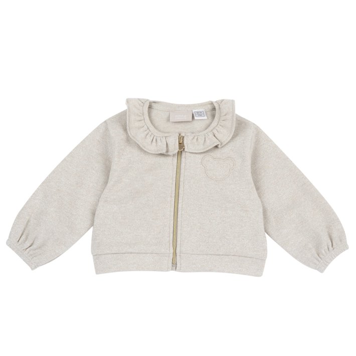 Cardigan con zip