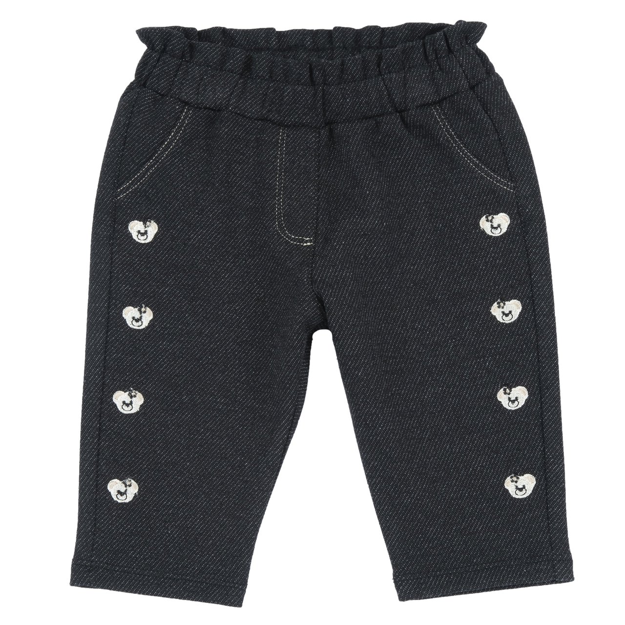 Pantaloni lunghi ricamati Chicco - 0