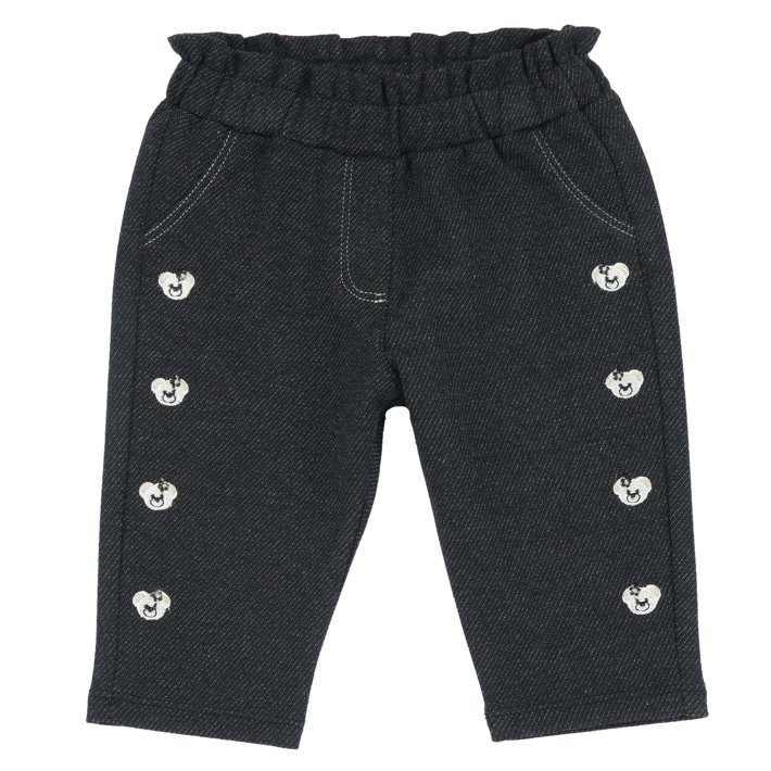 Pantaloni lunghi ricamati