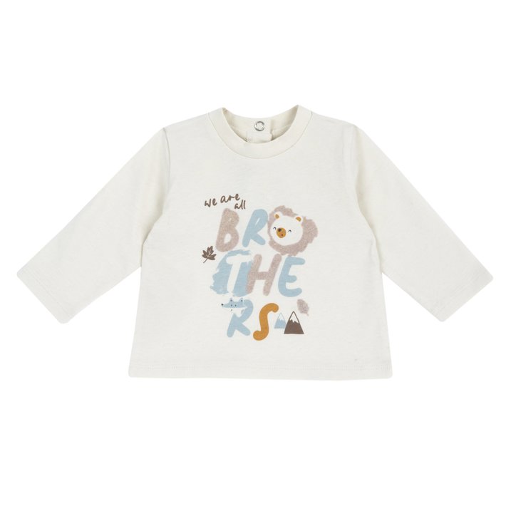 Camiseta Blanca "Brothers"