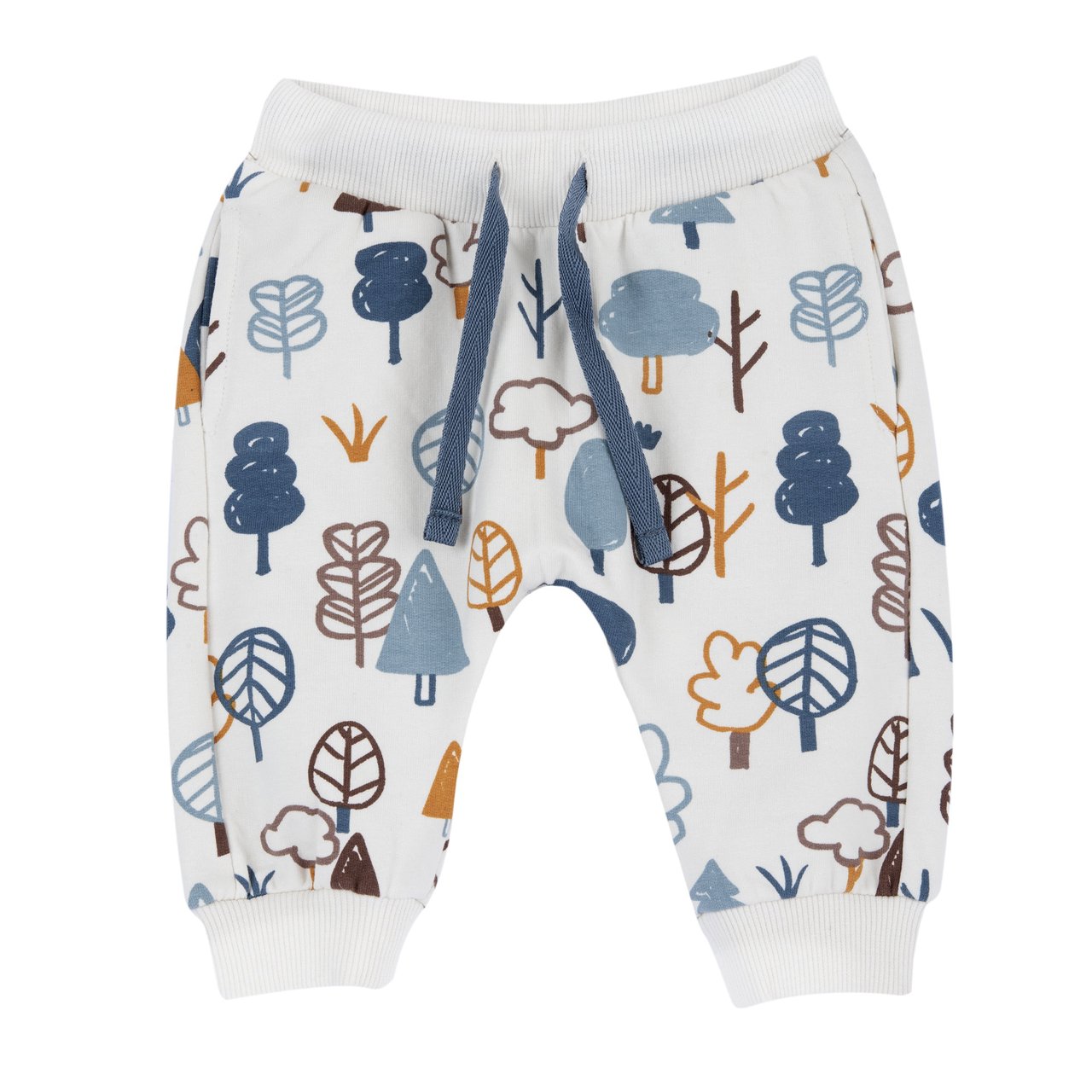 Conjunto de Sudadera Azul con Oso y Pantalones con &Aacute;rboles Chicco - 3
