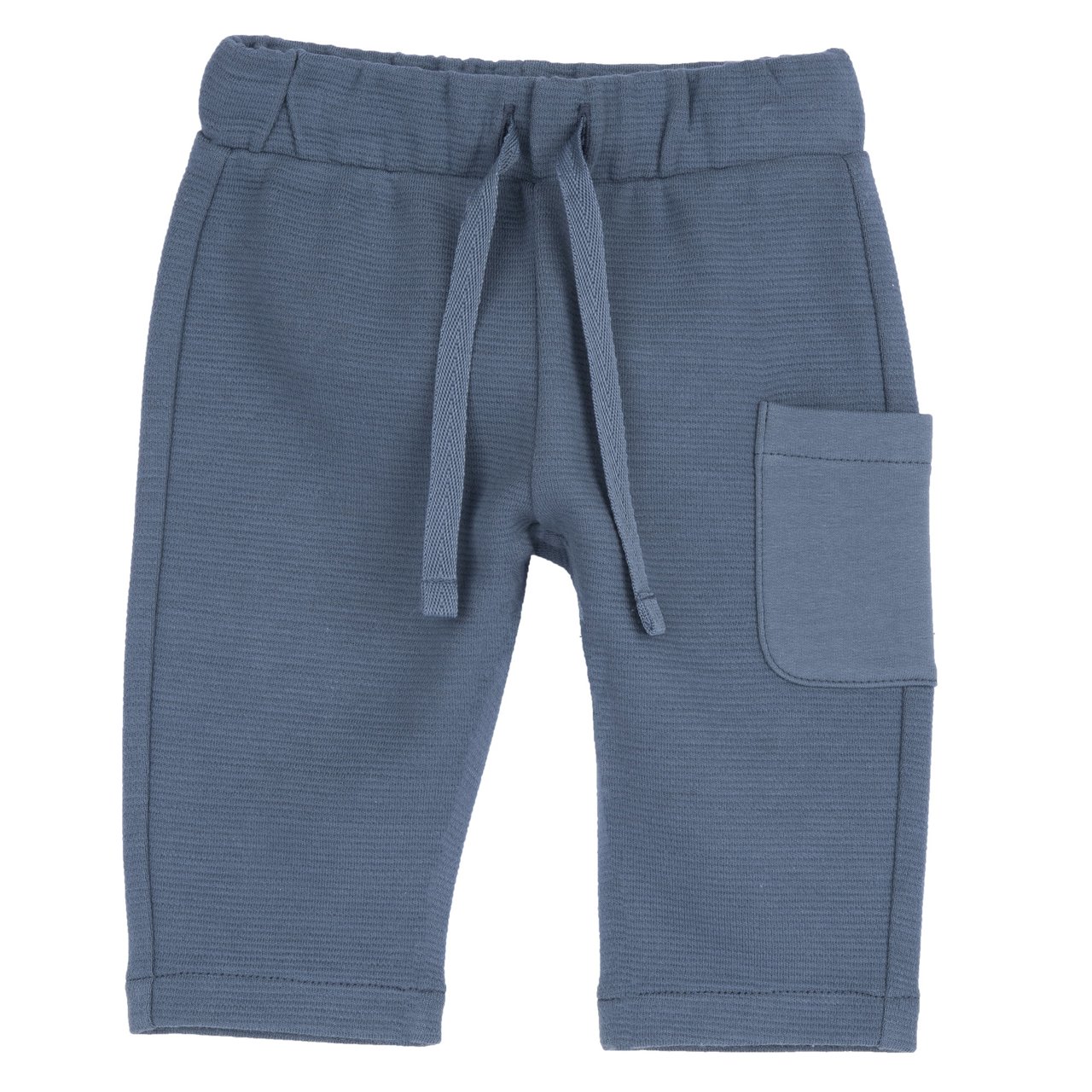 Conjunto de Sudadera "Small But Loud" y Pantalones Largos Azules Chicco - 3