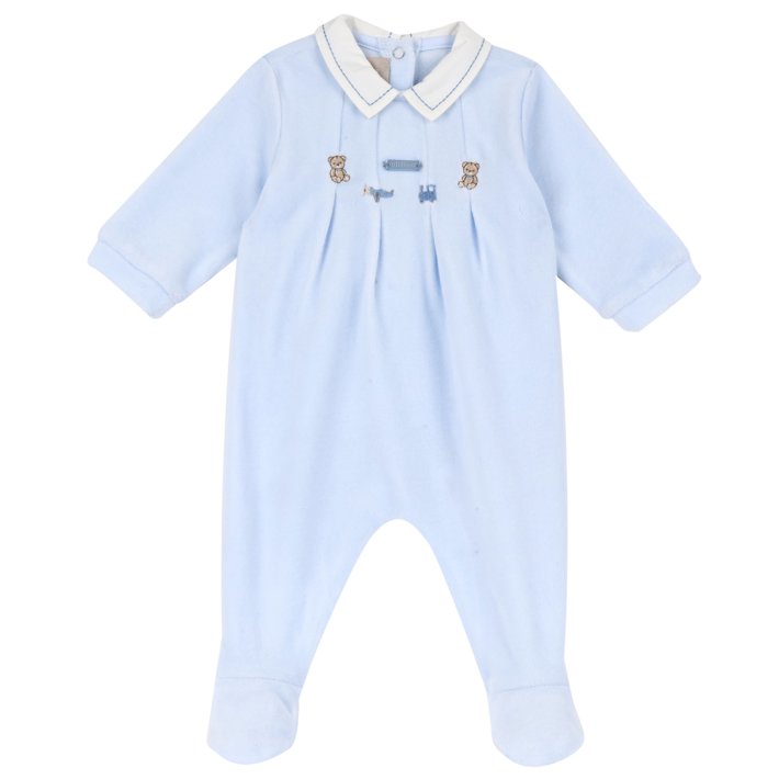 Babygrow Azul com Ursinhos