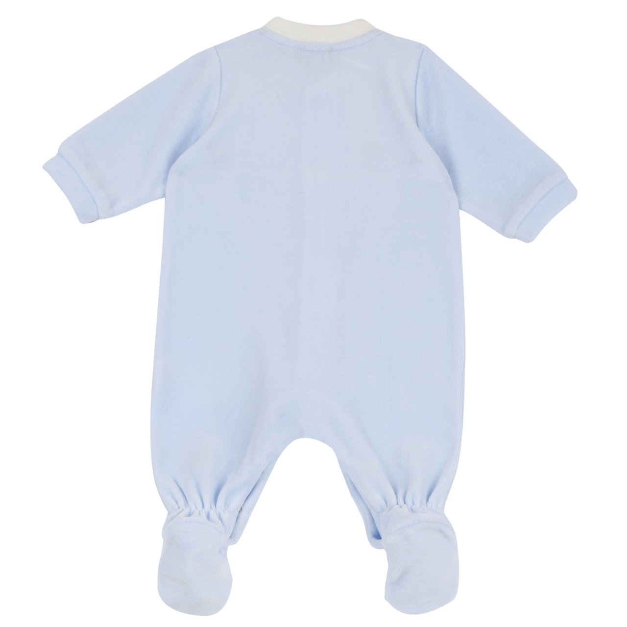Pelele Azul y Blanco con Ositos Chicco - 1