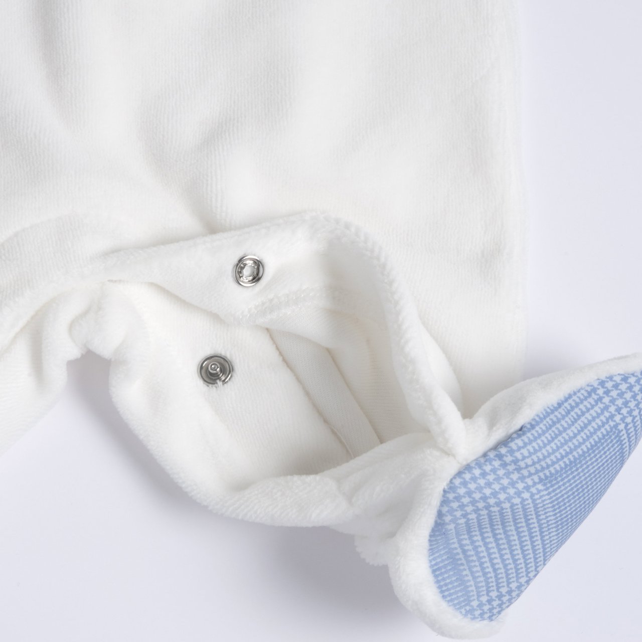 Pelele Blanco con Detalles Azules Chicco - 2
