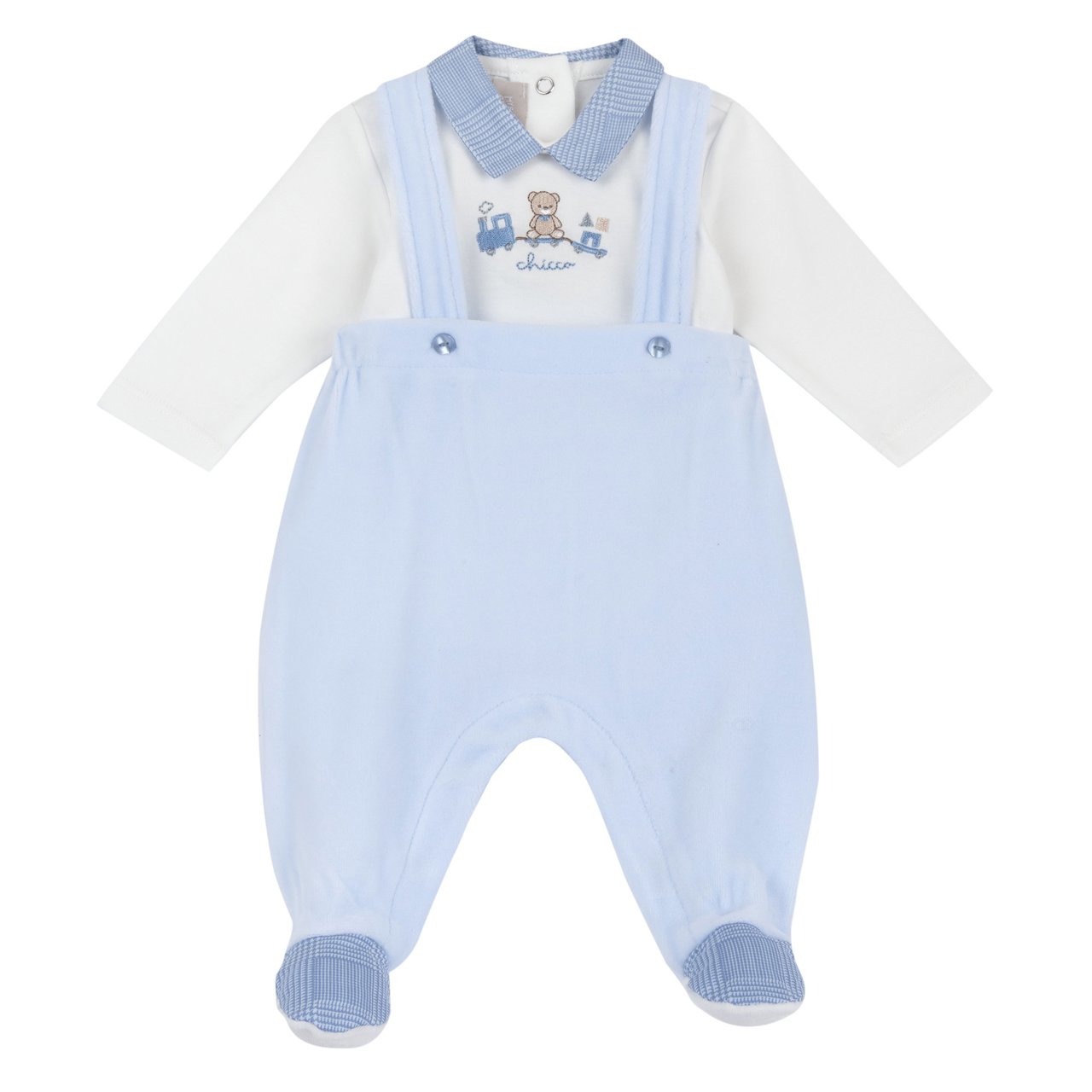 Completo body con salopette lunga  Chicco - 0