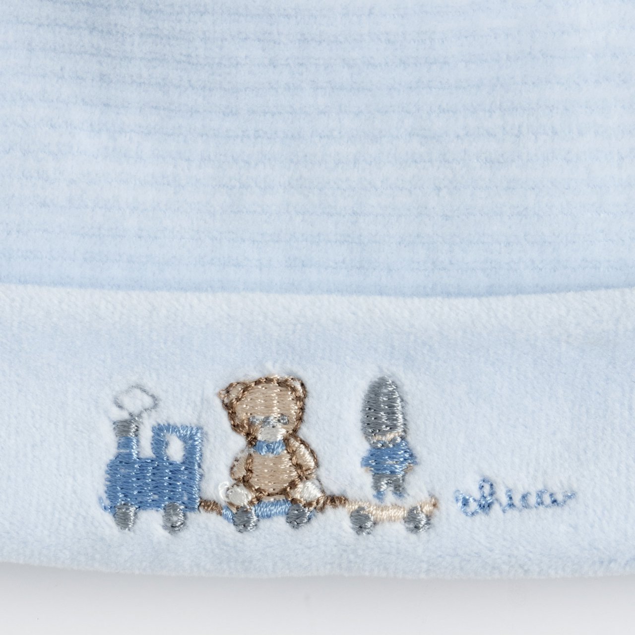 Gorro Azul con Osito Chicco - 2