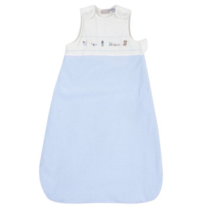Saco de Dormir Azul y Blanco