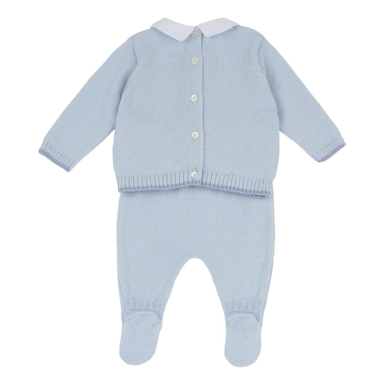 Ensemble pull et pantalon avec petits pieds Chicco - 1