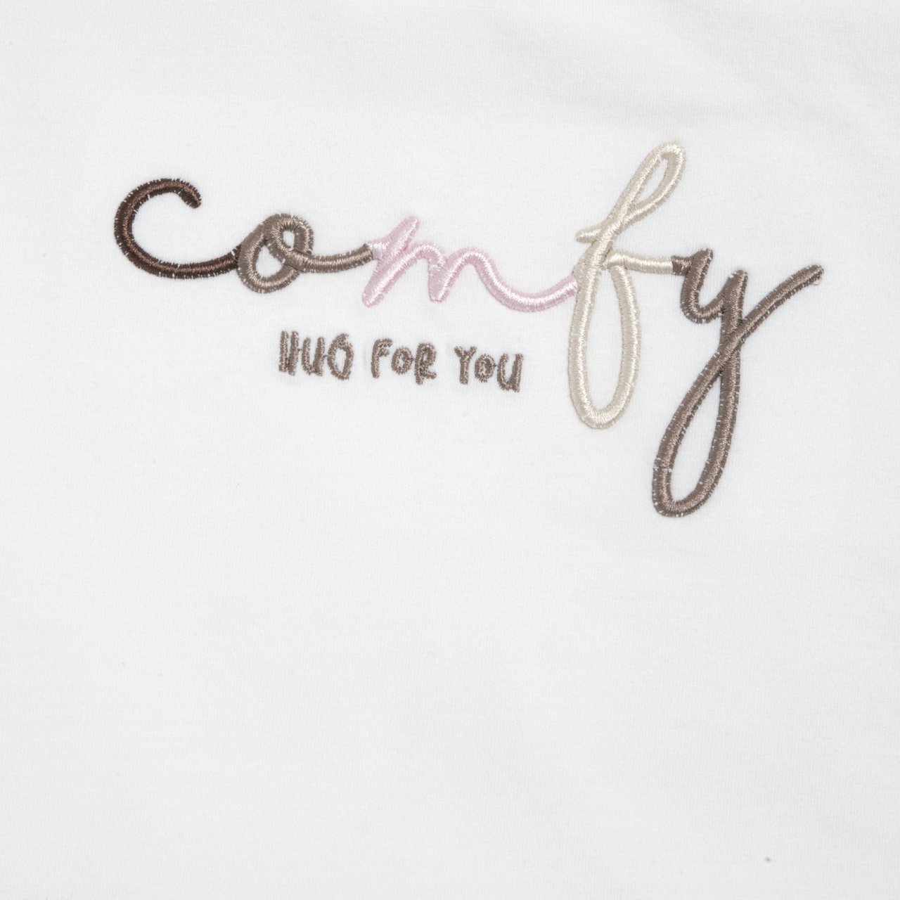 Camisola de Manga Comprida Branca "Comfy" com Folho Chicco - 2