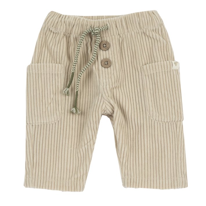 Pantalones Largos Beige