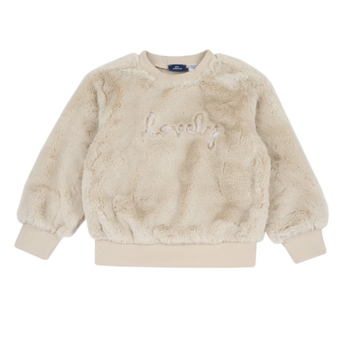 Camisola efeito pelo "Lovely"