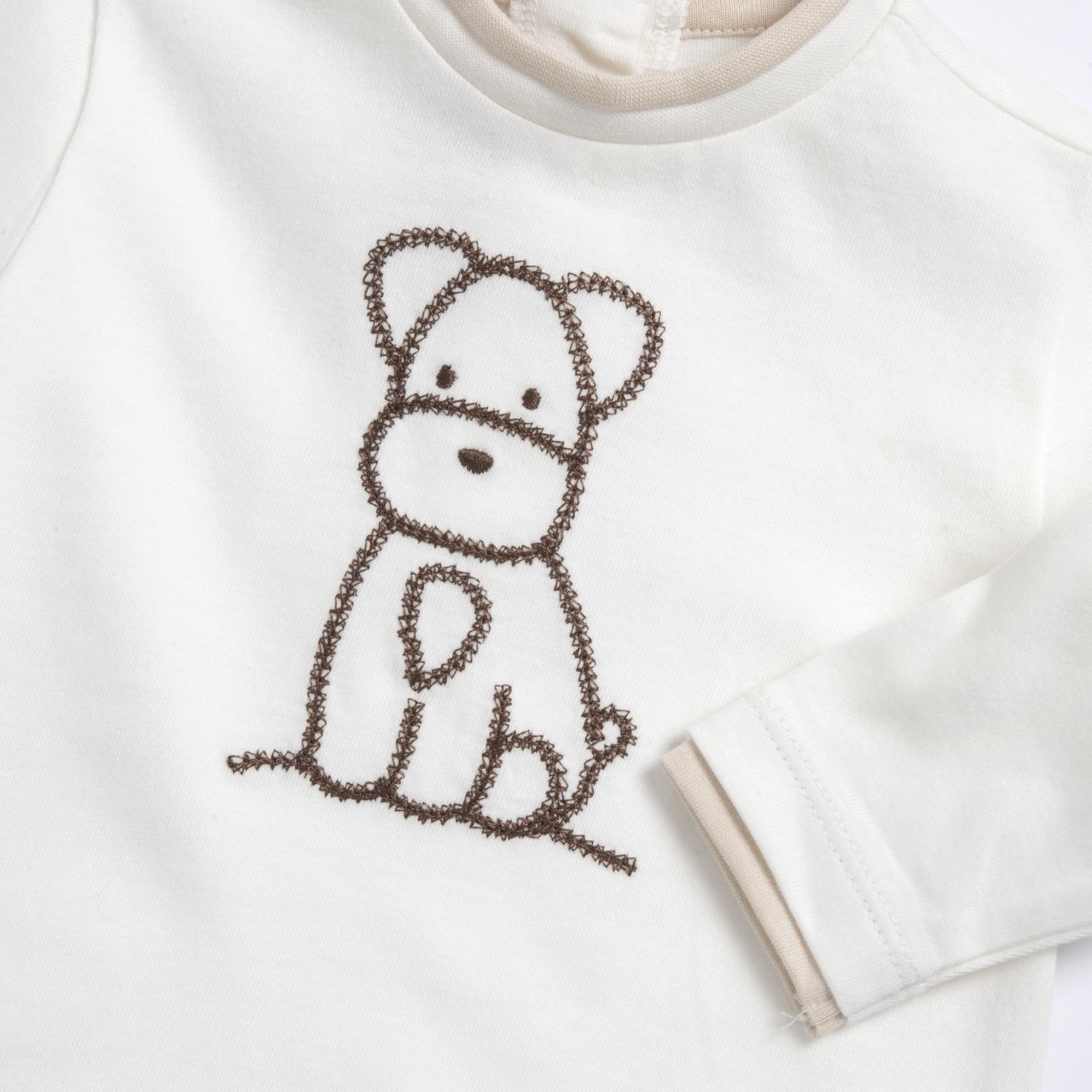 Camiseta Blanca con Perrito Chicco - 2