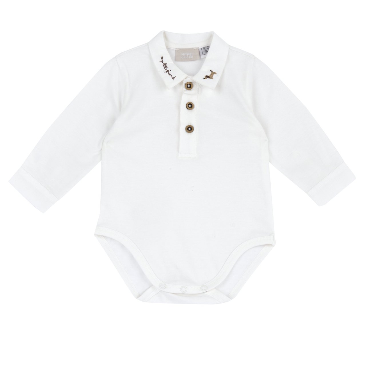 Body Polo Blanco Chicco - 0